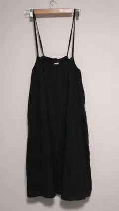 URBAN RESEARCH DOORS ブラックキャミワンピース