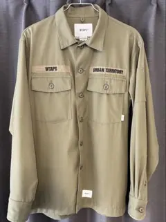 WTAPS BUDS / LS / COTTON. TWILL