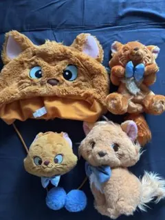 ディズニー おしゃれキャット トュルーズ ファンキャップ ぬいぐるみ