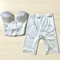【E70】ブライダルインナー セット Mサイズ ビスチェ ガードル ドレス