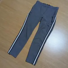 ZARA BASIC　サイドラインパンツ グレー
