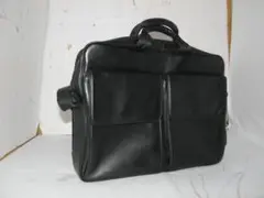 ​【多機能】ハートマン レザー ブリーフケース 2WAY ビジネスバッグ 黒