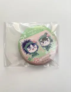 忍たま乱太郎　フリューくじ　缶バッジ　中在家・七松