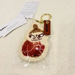 新品タグ付き♡リトルミイ　さがら刺繍キーホルダー　ムーミン
