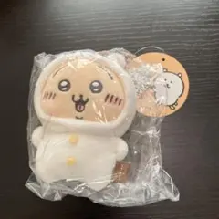 ナガノのくま　ちいかわにかぶられたぷちミニマスコット　うさぎ