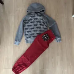 リサラーソン✖️ユニクロコラボ　スエット➕ランチパンツセット