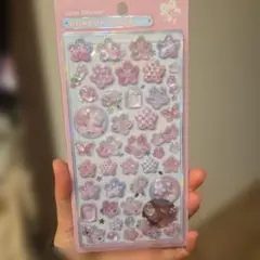 【正規品】　ボンボンドロップシール　和柄　桜　紋様　クーリア