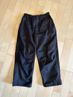 コムデギャルソンオム25SS 綿エステルウェザーパラシュートパンツ　BLACK