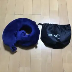 TALLGO 네이비 여행용 베개 및 수납 가방