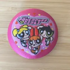 パワーパフガールズ　刺繍缶バッジ　ブロッサム　バブルス　バターカップ