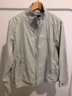 【美品】ライトグレー ナイロンジャケット