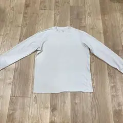 UNIQLO U HEATTECH アイボリー　長袖Tシャツ