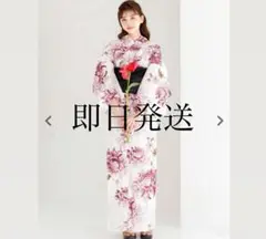 Dita 浴衣 【朱色の乱菊重ね】