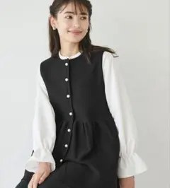 coca ぺプラムベスト