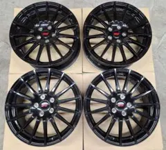 [ 値下中！！　] STI 18インチ ホイール 4本セット 送料込 アルミホイールセット 18インチ 7.5J（シルバー／ガンメタ／ブラック