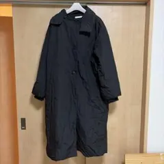 AUNT MARIE'S ブラック ロングダウンコート