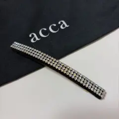 acca ロングバレッタ ターコイズブルー 10cm オードリー 限定カラー