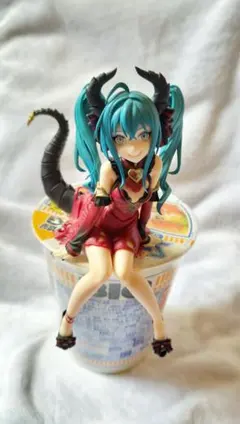 ぬーどるストッパー フィギュア 悪魔 初音ミク　ヴィランver.　赤ドレス