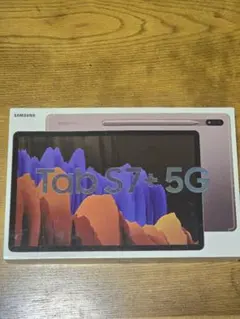 Galaxy Tab S7+ 5G SIM 256GB カバー付き タブレットのサムネイル