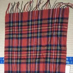 タータンチェックストール