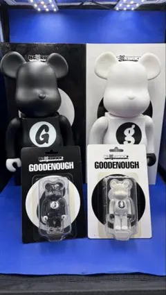ベアブリック 400%&100% GOODENOUGH 4体セット