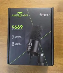 FIFINE K669 USBコンデンサーマイク
