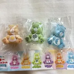 【新品】ケアベア フロッキーフィギュアマスコット　ガチャガチャ