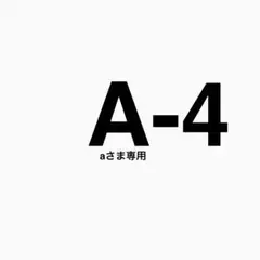 A-4 トートバッグ aさま専用
