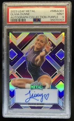 2023 toops オリビア・ダン 直筆サイン auto