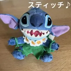 スティッチ ぬいぐるみ ボールチェーン付き