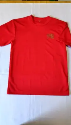 太極拳ウェア、赤色、Sサイズ（男女兼用サイズなのでMサイズ位）