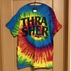 THRASHER レインボー半袖Tシャツ　M 春夏秋冬