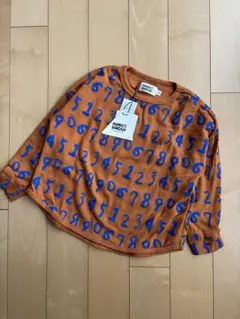 【新品未使用】MARK'S HOGAN 長袖カットソー オレンジ 数字 120