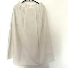 GU フレアスカート ベージュ 32-01