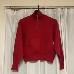 beauty&youth ハーフジップニット