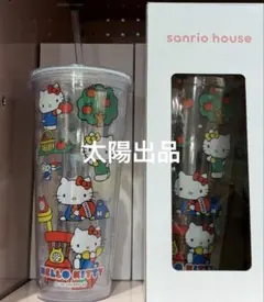 Sanrio house限定☆新品未使用☆ ハローキティ クリアタンブラー