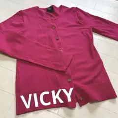 VICKY （ヴィッキー）ピンク カーディガンのサムネイル