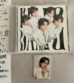 Yes!東京 M!LK盤 山中柔太朗 トレカ CD メッセージレシート