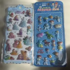 ディズニープリンセス＆トイ・ストーリーシールセット