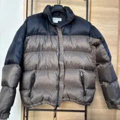 【Columbia】ダウンジャケット Mサイズ ブラック/ブラウン