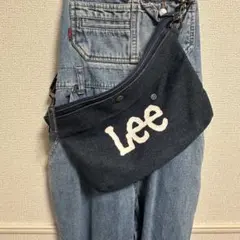 Lee ネイビー ショルダーバッグ☻
