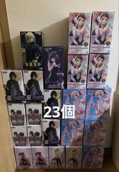 最新プライズフィギュア　美少女系　ジャンプ系　お茶子　サスケ　23個まとめ売り