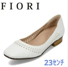 ローヒールパンプス　 ホワイト