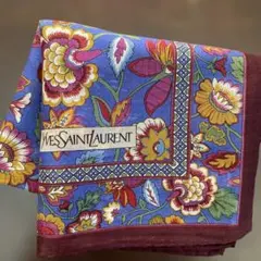 Yves Saint Laurent ハンカチ 更紗柄55㎝のサムネイル