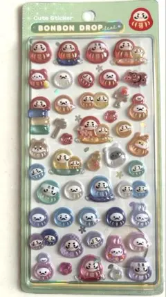 ボンボンドロップシール　和柄　だるま　正規品　クーリア