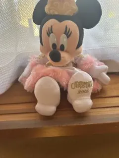 ミニーマウス クリスマスぬいぐるみ 2005