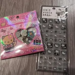 【正規品】ハローキティおはじきシール タイルシール　２個セット