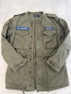 R.Lauren ミリタリージャケット オリーブグリーン