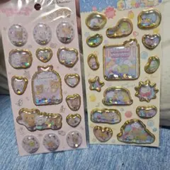 キラッとぷくぷくエアーシール リラックマ すみっコぐらし　2枚セット