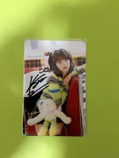 板倉可奈　サイン入り トレカ　CUTIE STREET アイドルカード